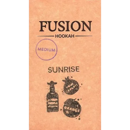 Fusion Medium Sunrise (Санрайз) 100 грамм Вкус 🍹 Текила, 🍊 Апельсин, 🍎 Гранат