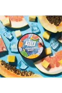 Табак 420 Thailand Shot (Таиланд Шот) 100 грамм Вкус 🧊Лёд 🥭Манго 🥝Папайя 🍊Помело
