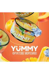 Yummy Fruit Ice Cream (Фруктовое Мороженое) 100 грамм Вкус 🍈🥭🍑❄️ Дыня, Манго, Персик, Лёд