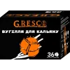 Вугілля Gresco 0.5 кг (36 куб) в уп. під калауд