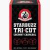 Уголь Starbuzz Tri Cut 1 кг (72 кубика) в упаковке