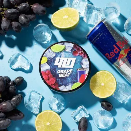 Тютюн 420 Grape Beat (Енергетик Виноград Лайм) 100 грам